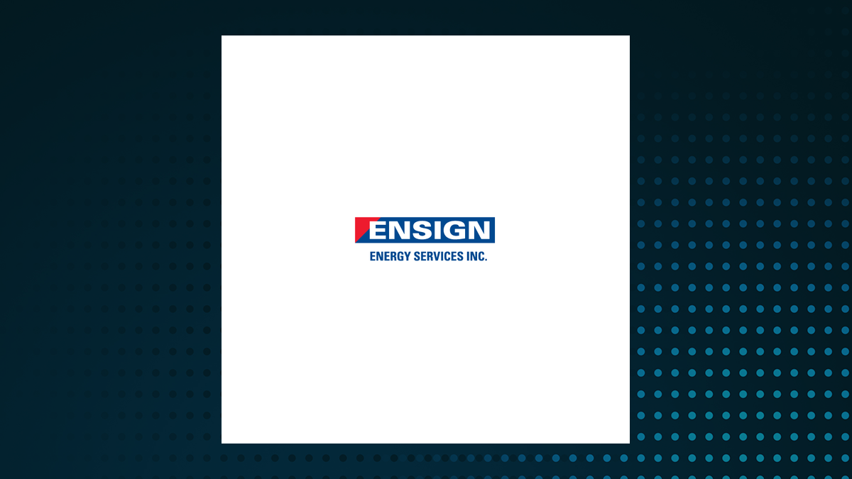 Ensign Energy Services logo with Energy background