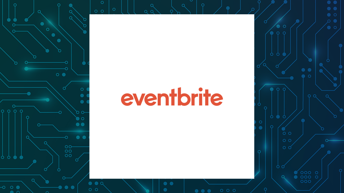 Eventbrite logo with Computer and Technology background