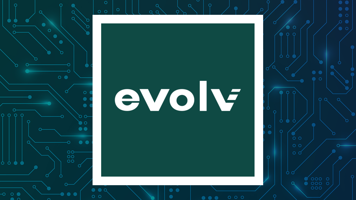 Evolv Technologies logo with Computer and Technology background