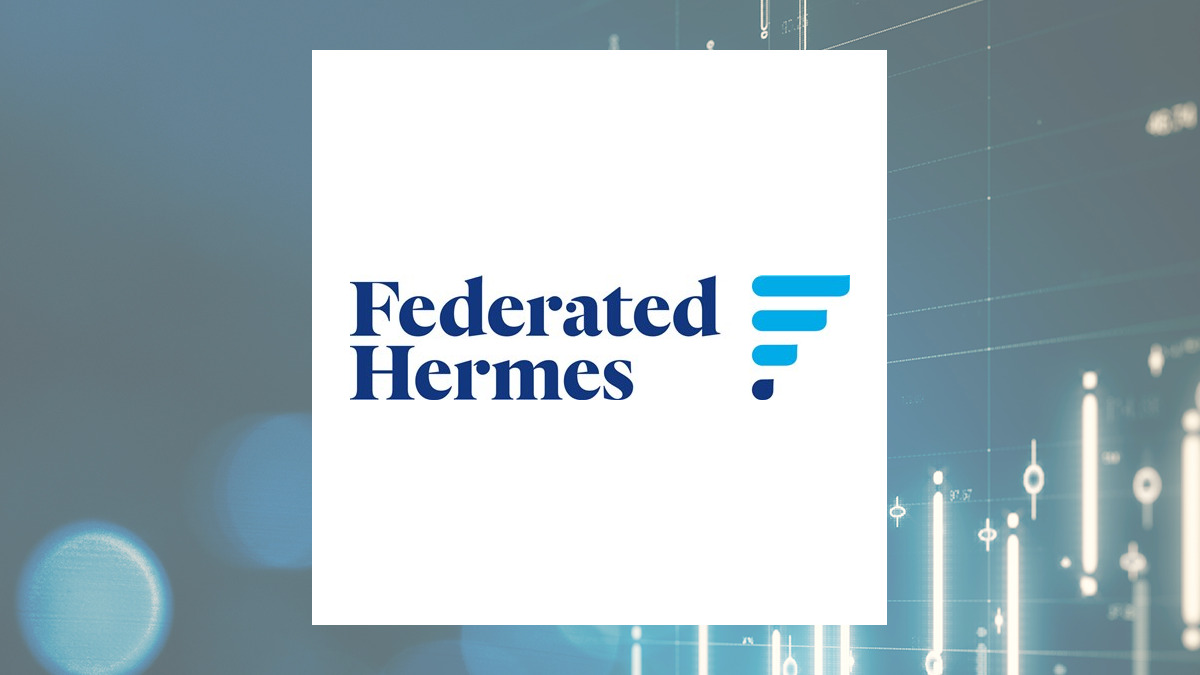 Federated Hermes logo with Finance background