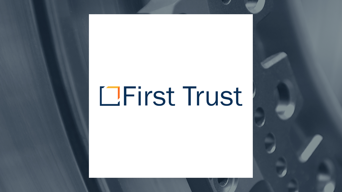 First Trust NASDAQ Rising Dividend Achievers logo with Manufacturing background