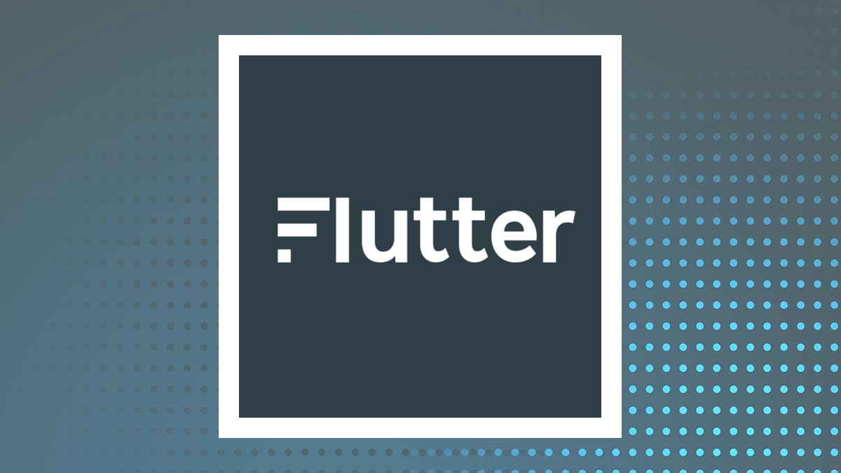 Flutter Entertainment logo with Consumer Cyclical background