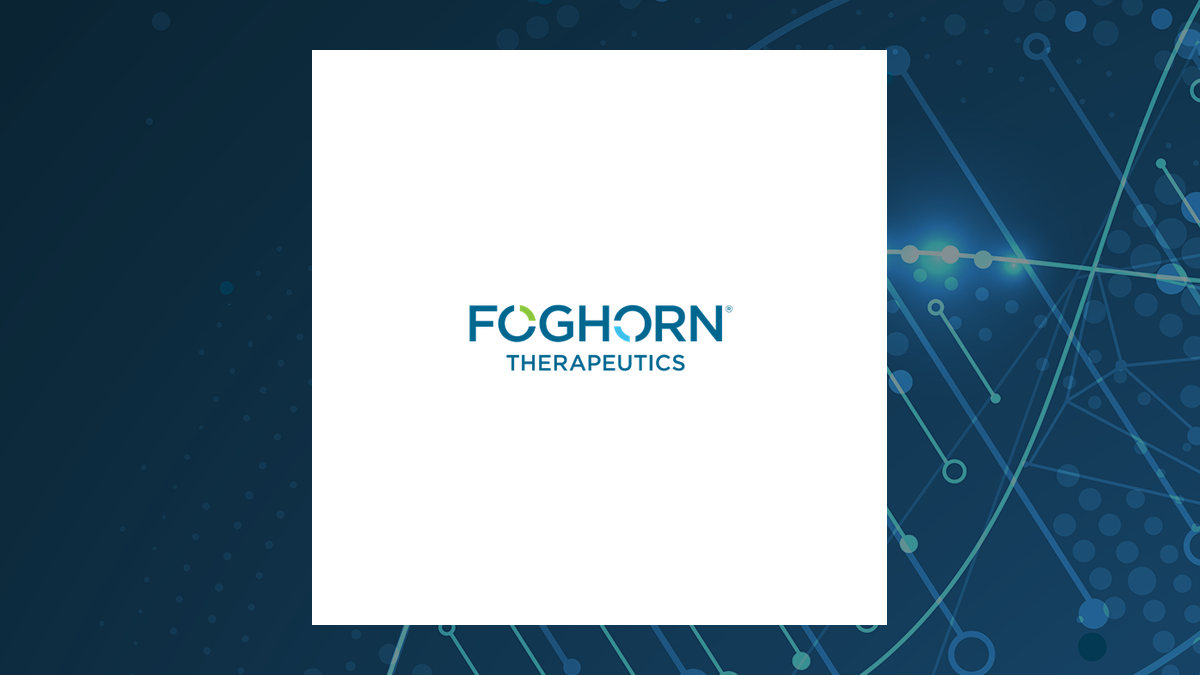 Foghorn Therapeutics logo with Medical background