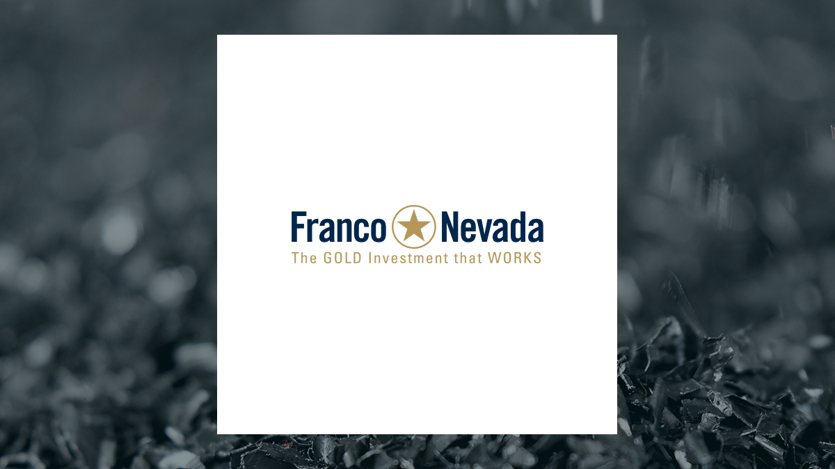 Franco-Nevada logo with Basic Materials background
