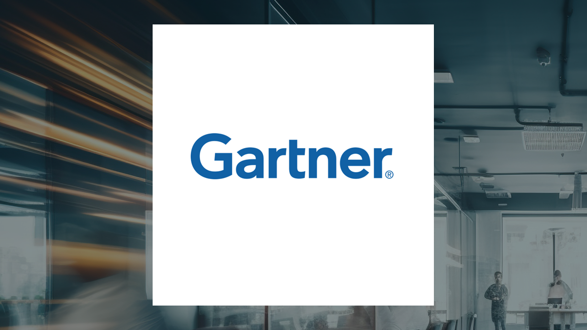 Gartner logo with Business Services background