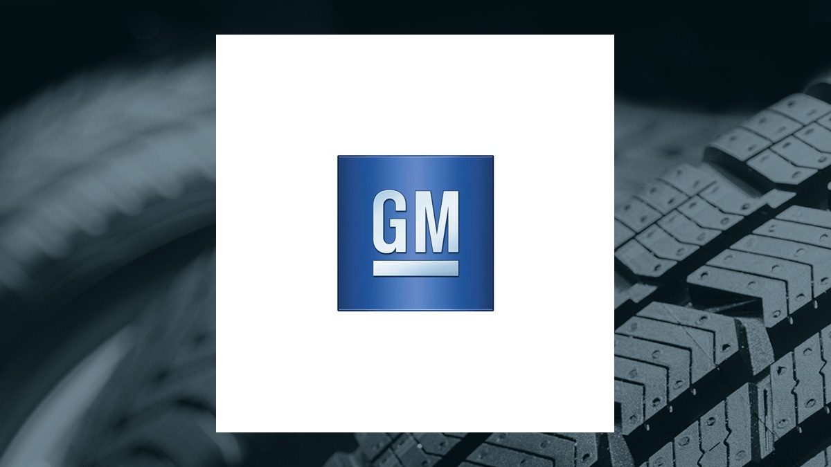 General Motors logo with Auto/Tires/Trucks background