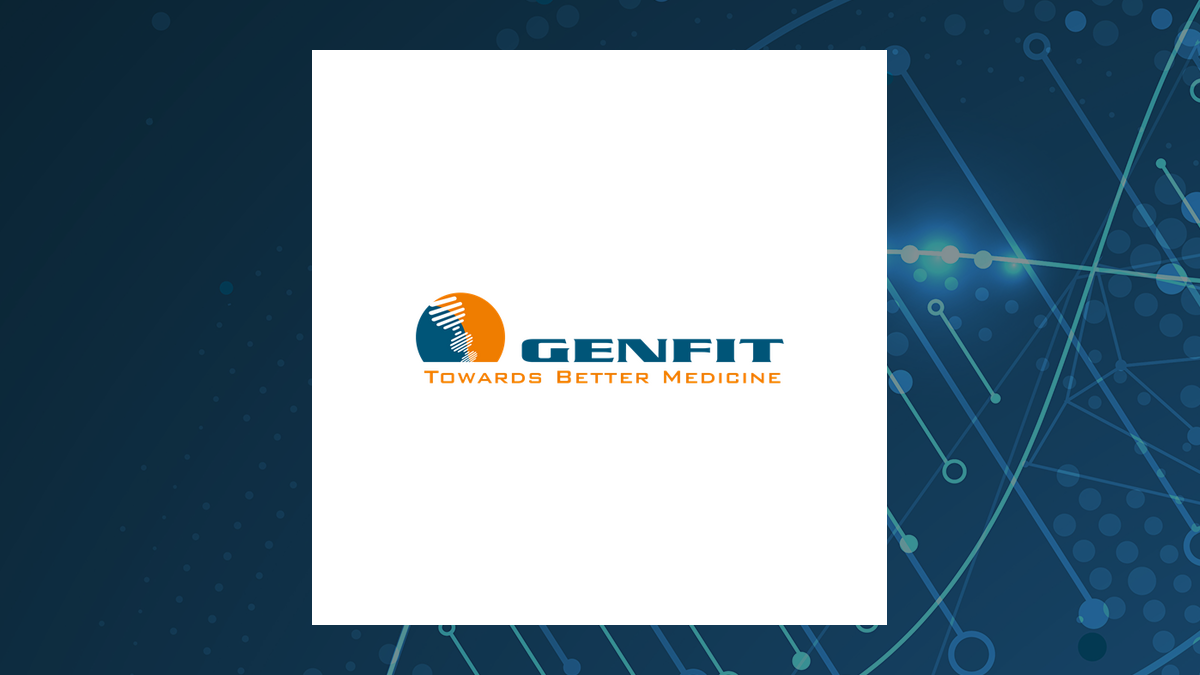 Genfit logo with Medical background