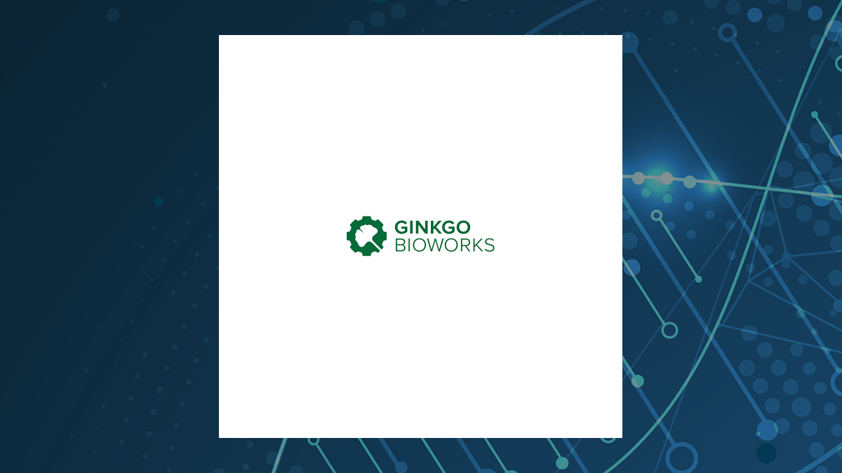 Ginkgo Bioworks logo with Medical background