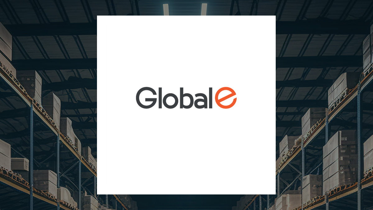 Global-E Online logo with Retail/Wholesale background