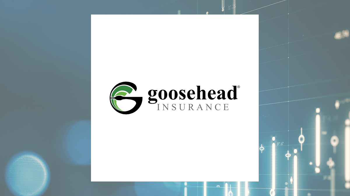 Goosehead Insurance logo with Finance background