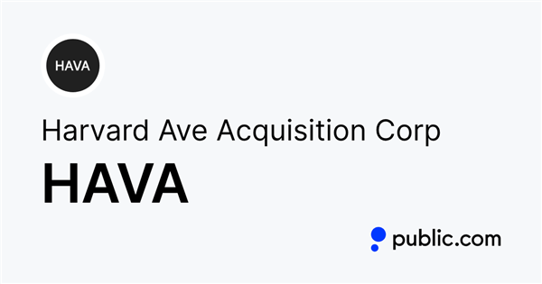 Harvard Avenue Acquisition