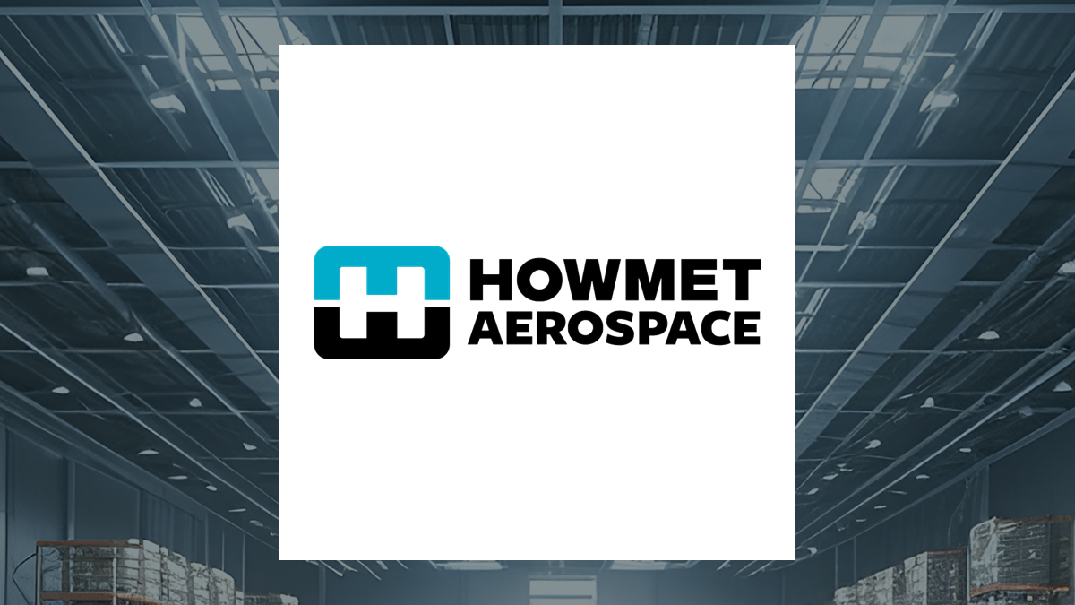 Howmet Aerospace logo with Construction background