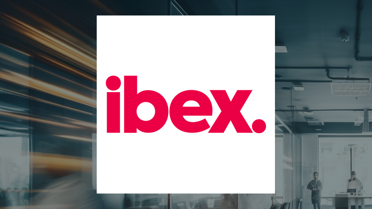 IBEX logo with Business Services background