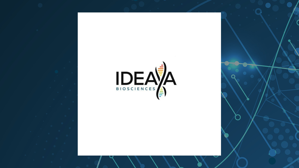 IDEAYA Biosciences logo with Medical background