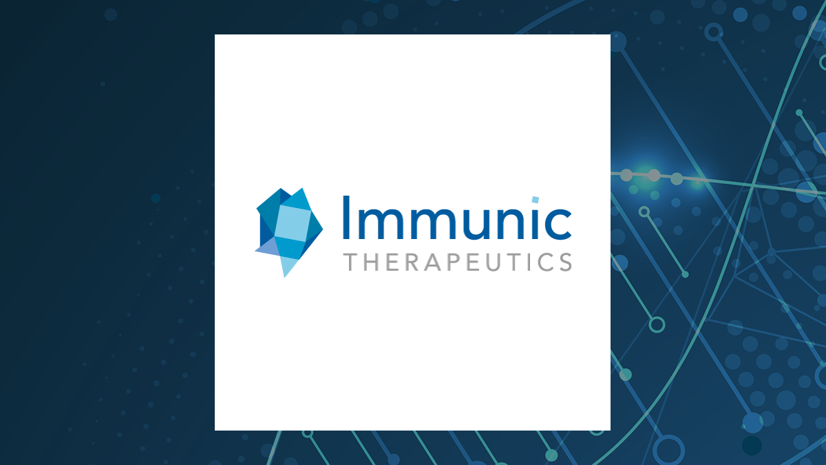 Immunic logo with Medical background