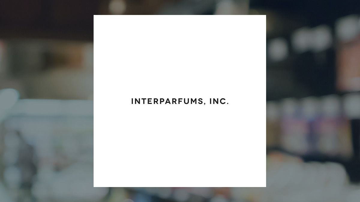 Inter Parfums logo with Consumer Staples background