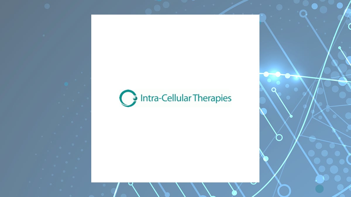 Intra-Cellular Therapies logo with Medical background