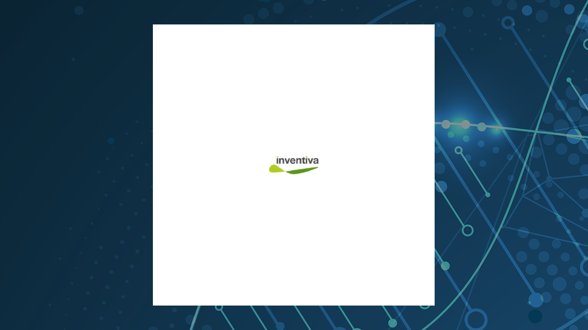 Inventiva logo with Medical background