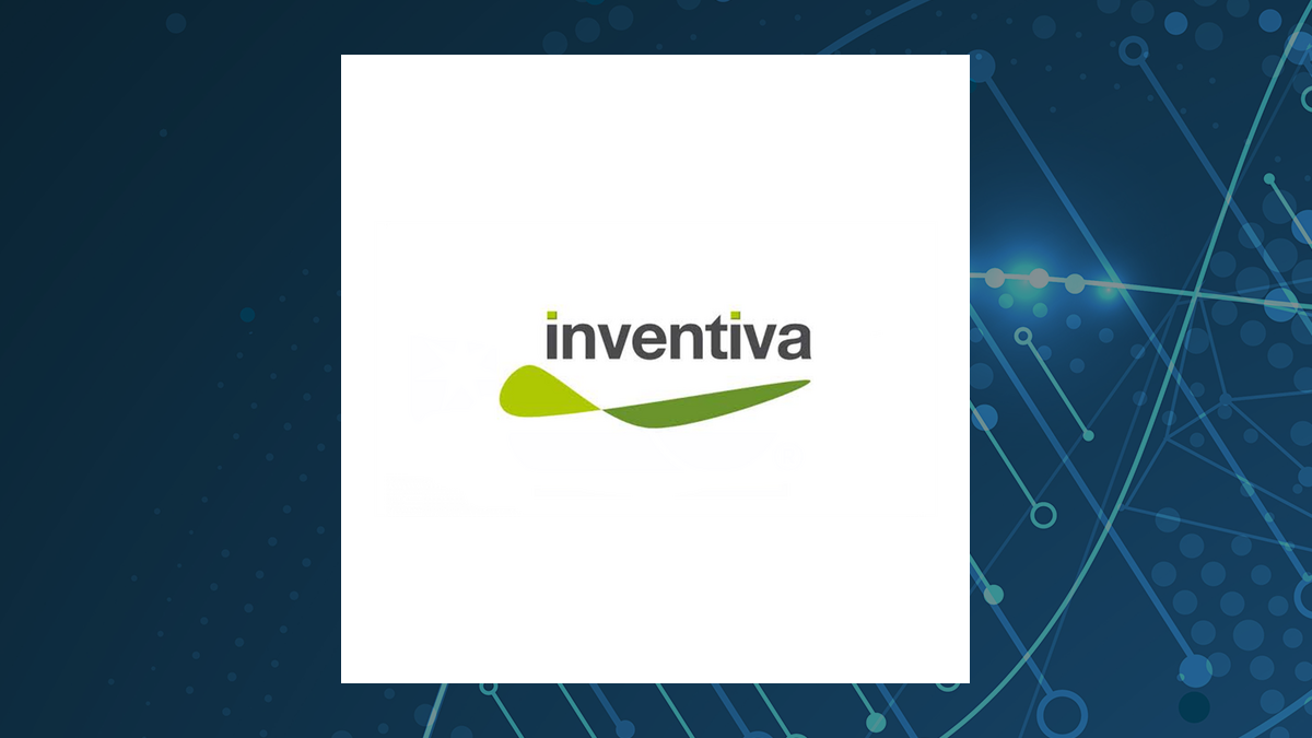 Inventiva logo with Medical background