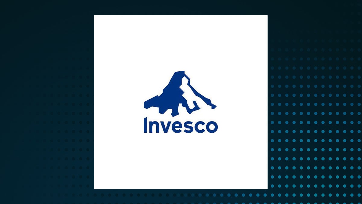 Invesco Perpetual UK Smaller logo with Financial Services background