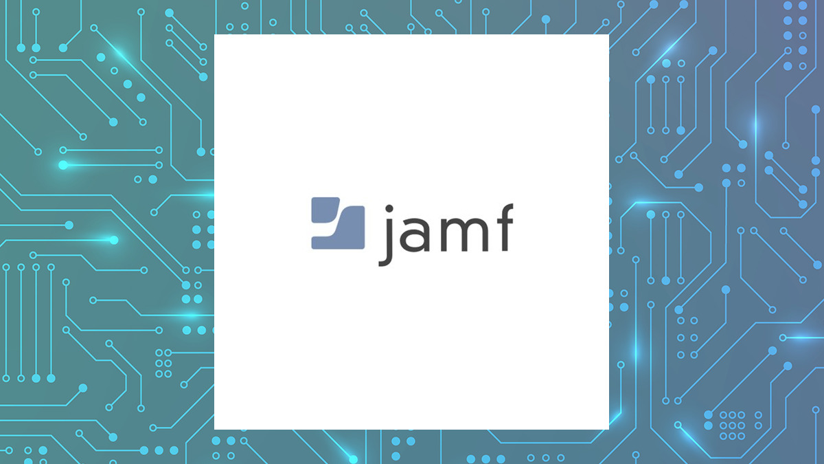 Jamf logo with Business Services background