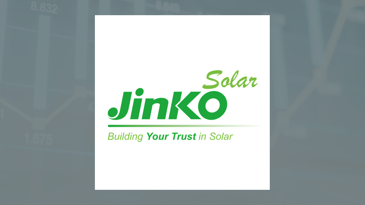 JinkoSolar logo with Energy background