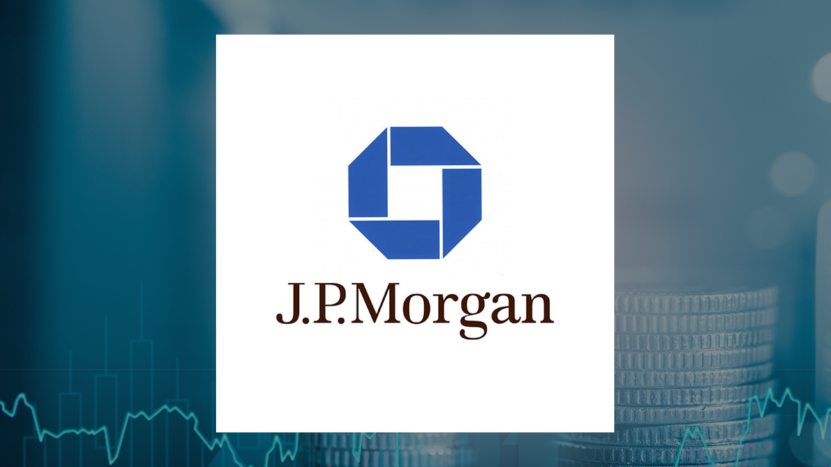 JPMorgan Chase & Co. logo with Finance background