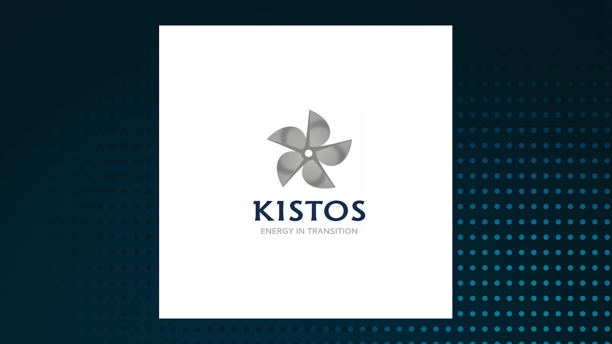 Kistos logo with Energy background
