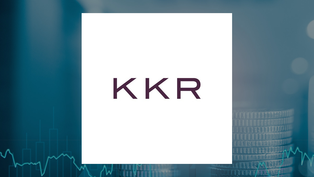 KKR & Co. Inc. logo with Finance background