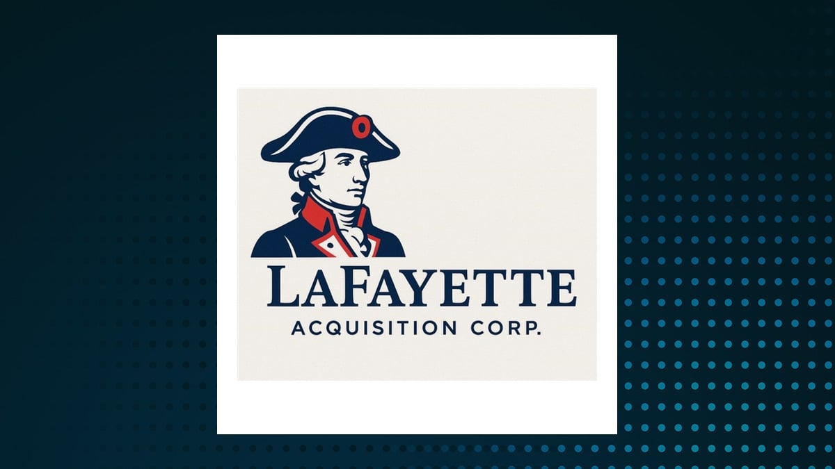 Lafayette Acquisition logo with Financial Services background