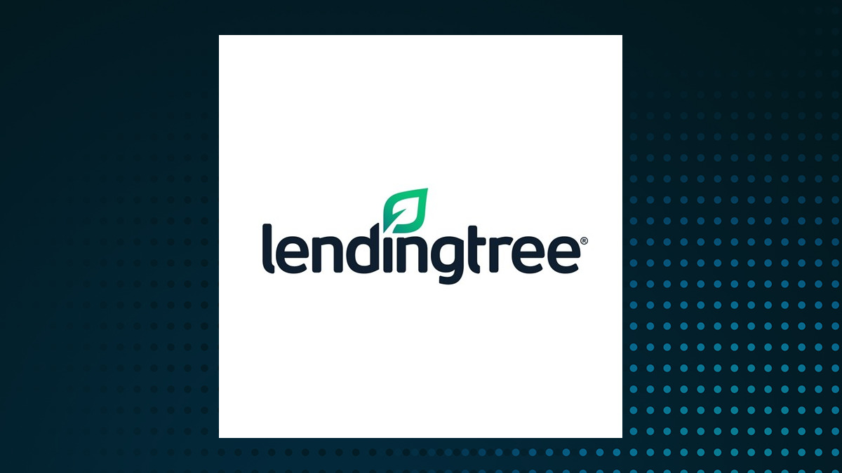 LendingTree logo with Finance background