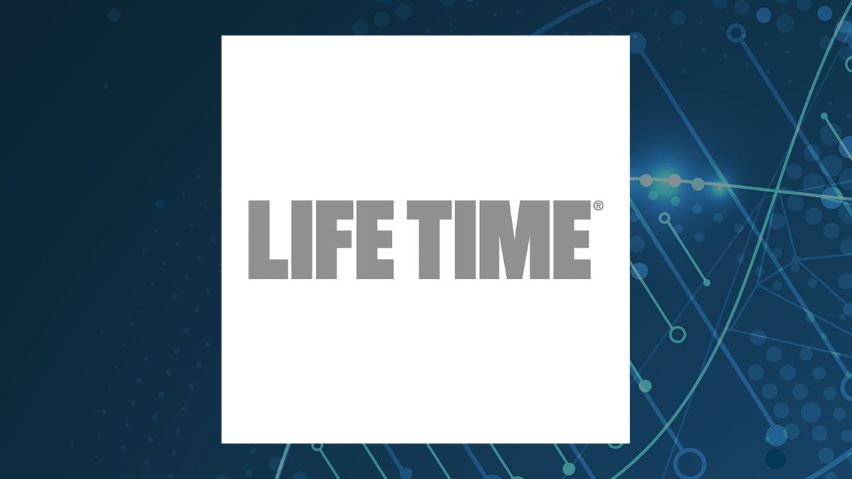 Life Time Group logo with Medical background