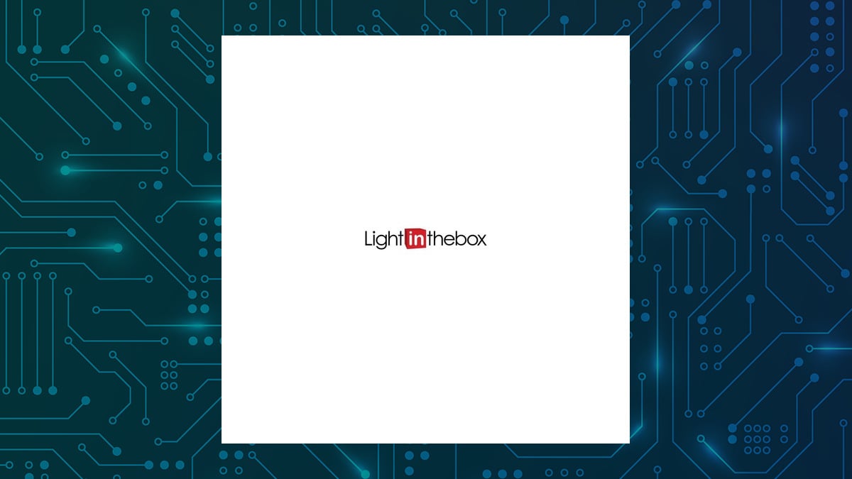 LightInTheBox logo with Computer and Technology background