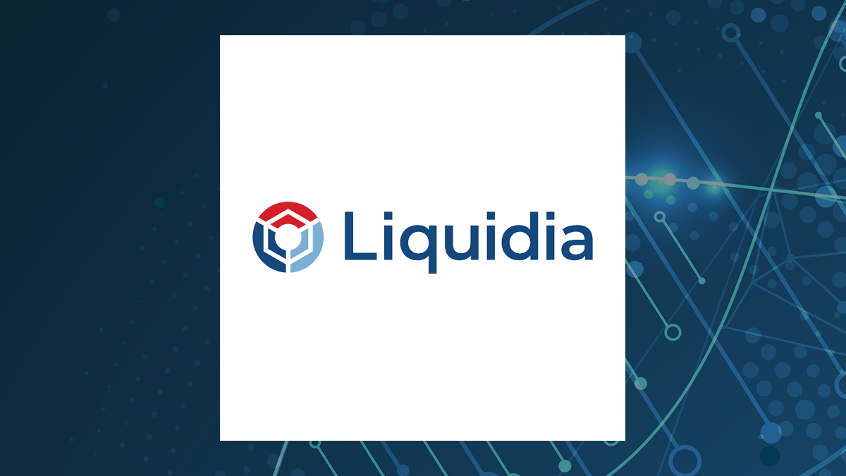 Liquidia logo with Medical background