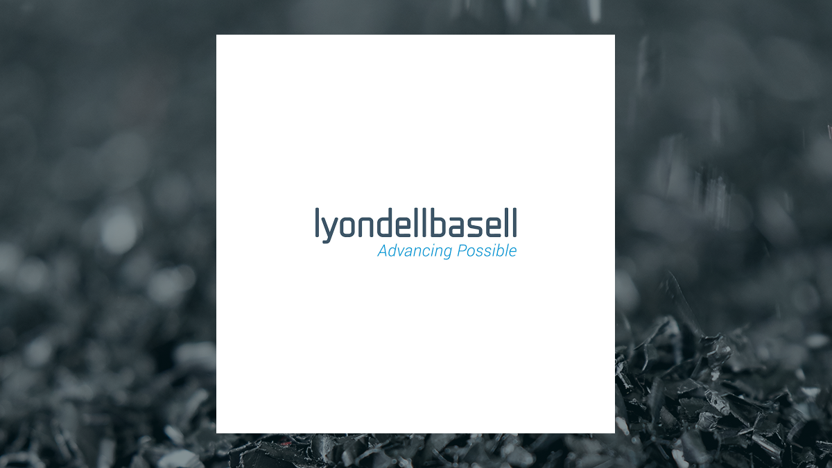 LyondellBasell Industries logo with Basic Materials background