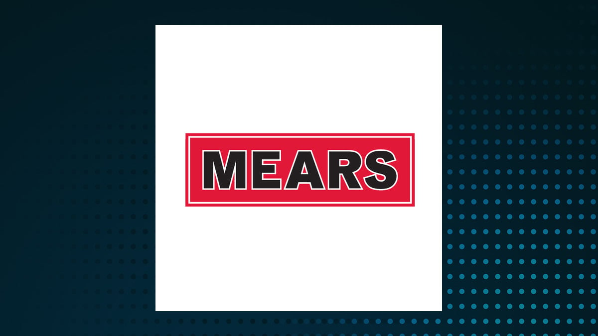 Mears Group logo with Consumer Cyclical background
