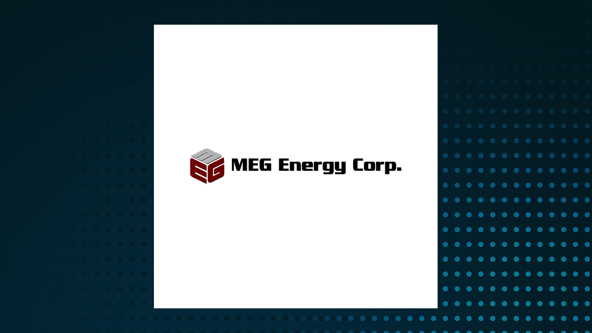 MEG Energy logo with Energy background