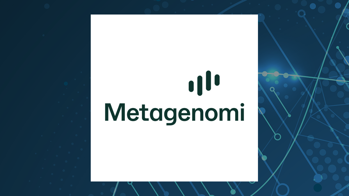 Metagenomi logo with Medical background