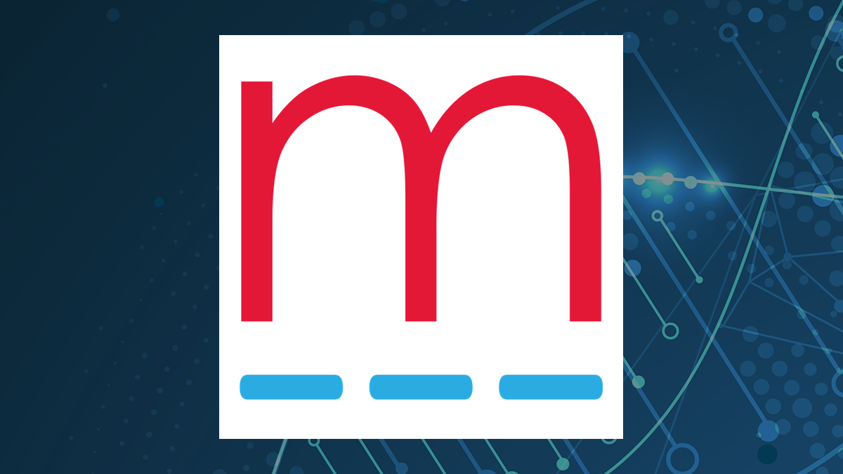 Moderna logo with Medical background