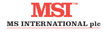 MS INTERNATIONAL logo