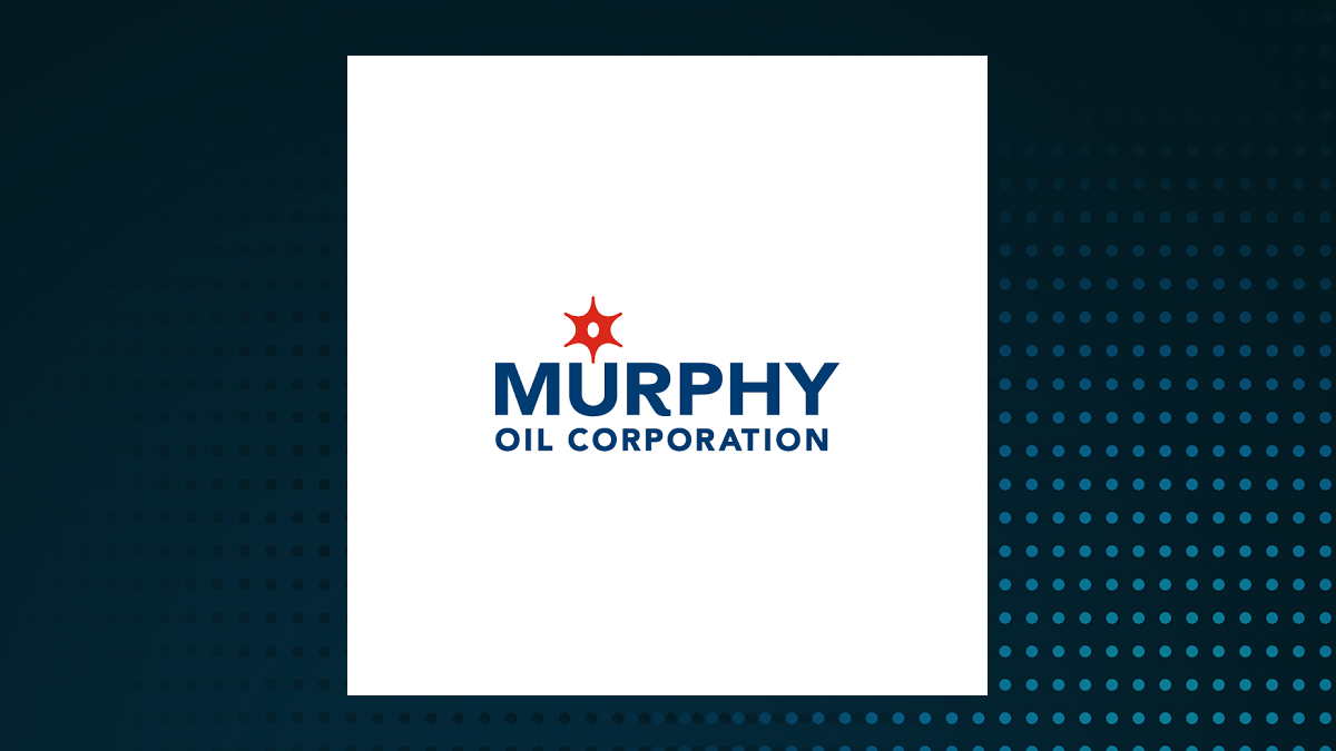 Murphy Oil logo with Oils/Energy background
