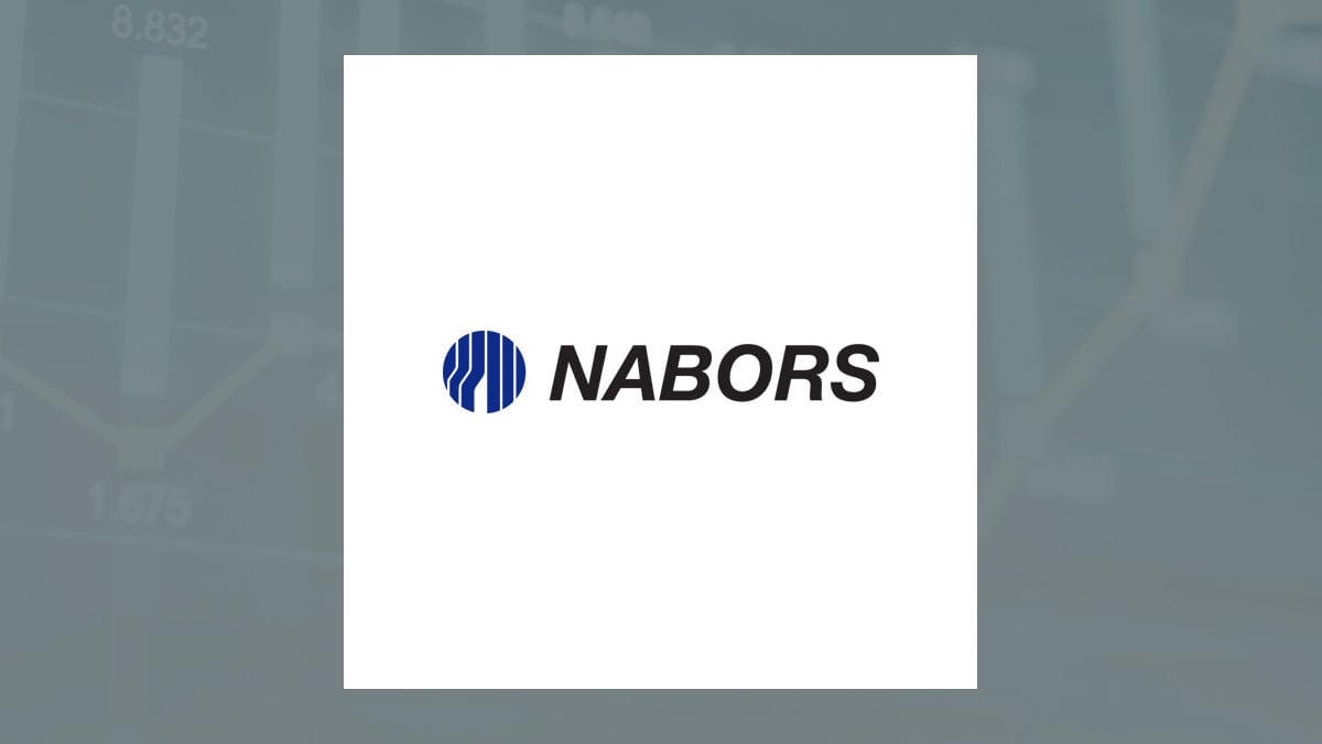 Nabors Industries logo with Oils/Energy background