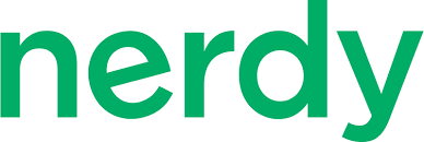 Nerdy stock logo
