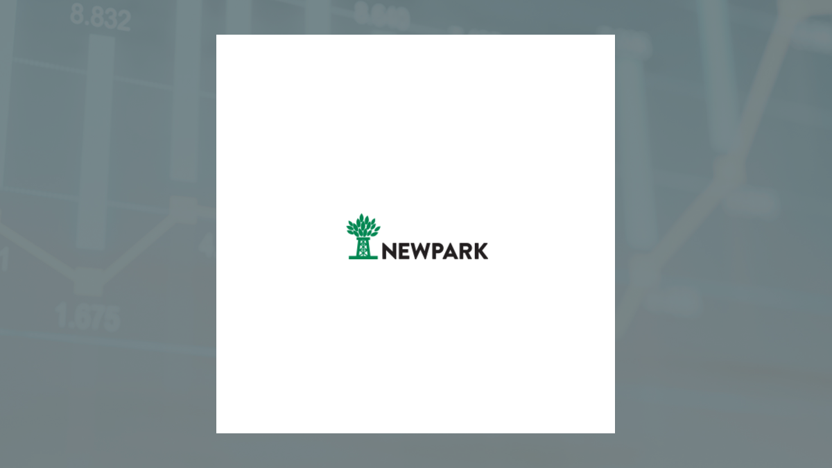 Newpark Resources logo with Oils/Energy background