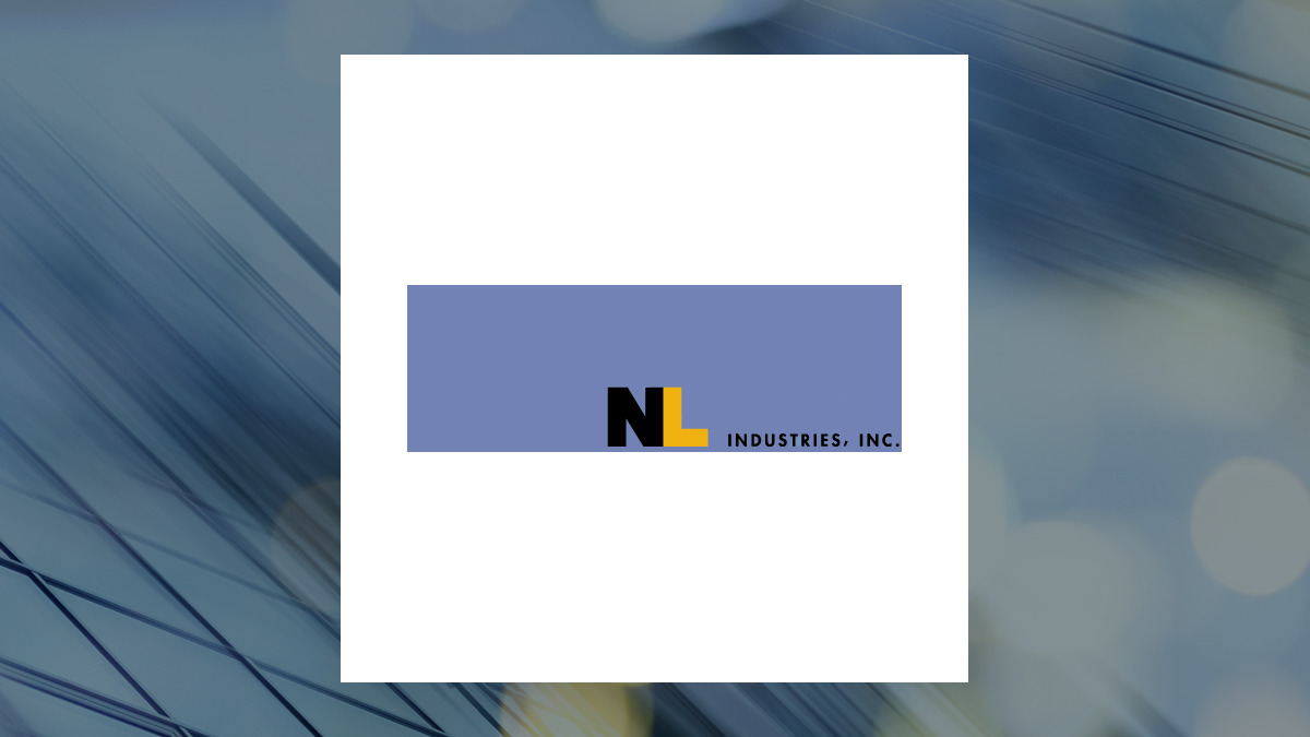 NL Industries logo with Industrials background