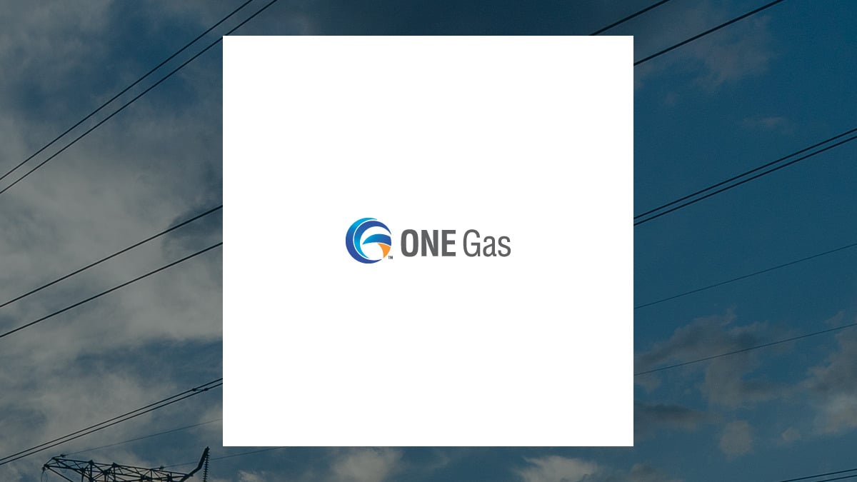 ONE Gas logo with Utilities background