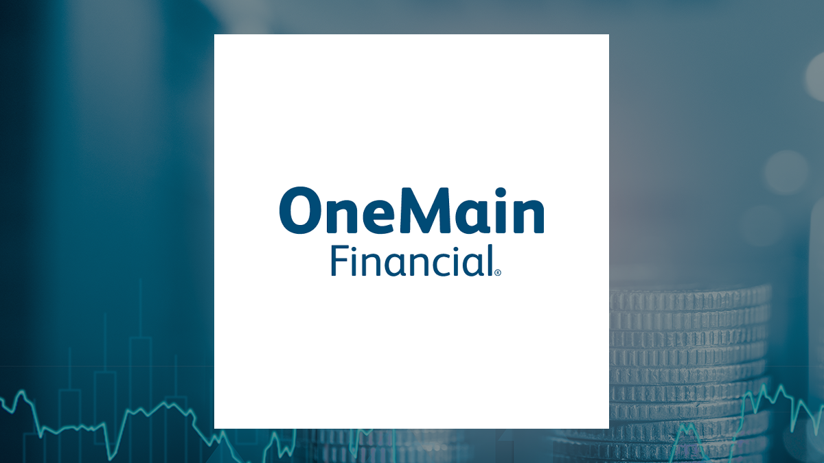 OneMain logo with Finance background