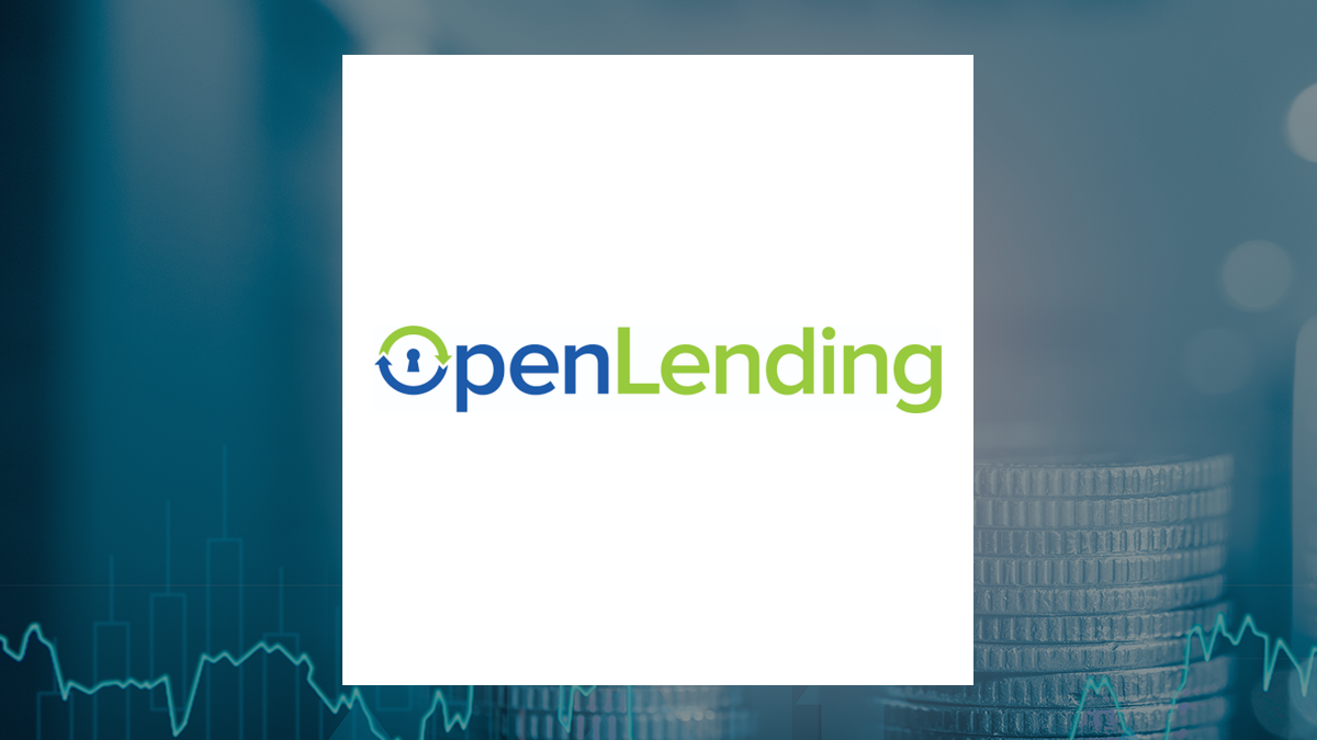 Open Lending logo with Finance background