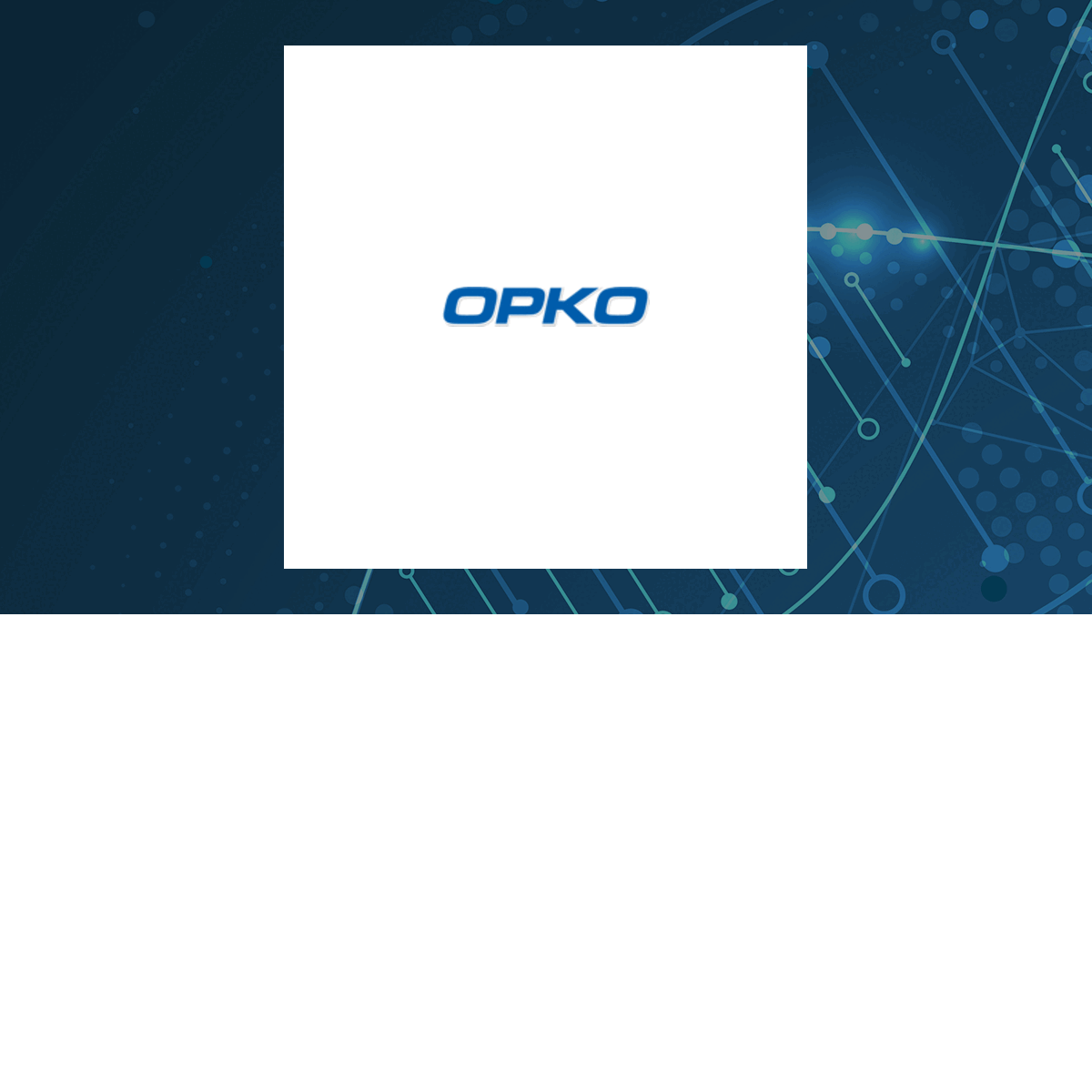 OPKO Health logo with Medical background