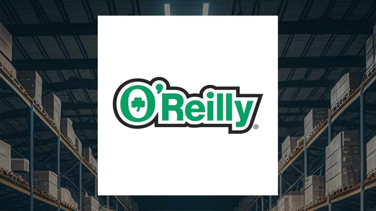 O'Reilly Automotive logo with Retail/Wholesale background